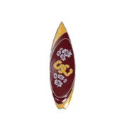 USC Trojans SC Interlock Hibiscus Surfboard Magnet